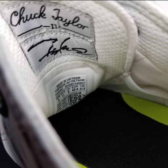 Converse Size 9 Men Futura Chuck Taylor All Star II 2 Ox Low Top 154494C - Picture 11 of 13